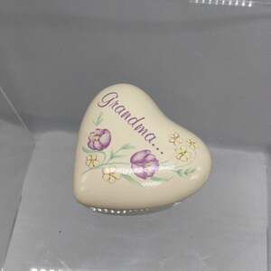 Grandma I Love You Heart Shaped Trinket Box Russ 15336